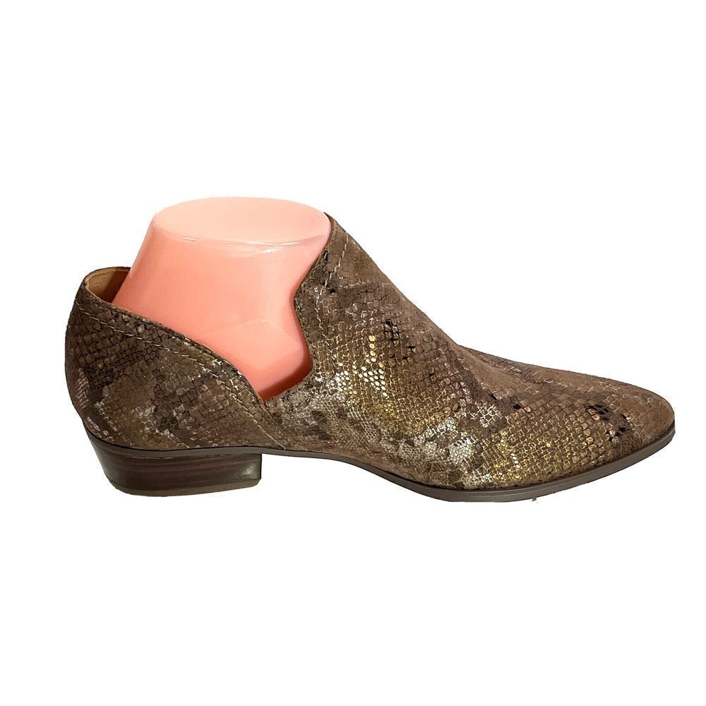 Naturalizer Snake Print Belinda Slip on Bootie Shootie 7.5 Wide‎ New